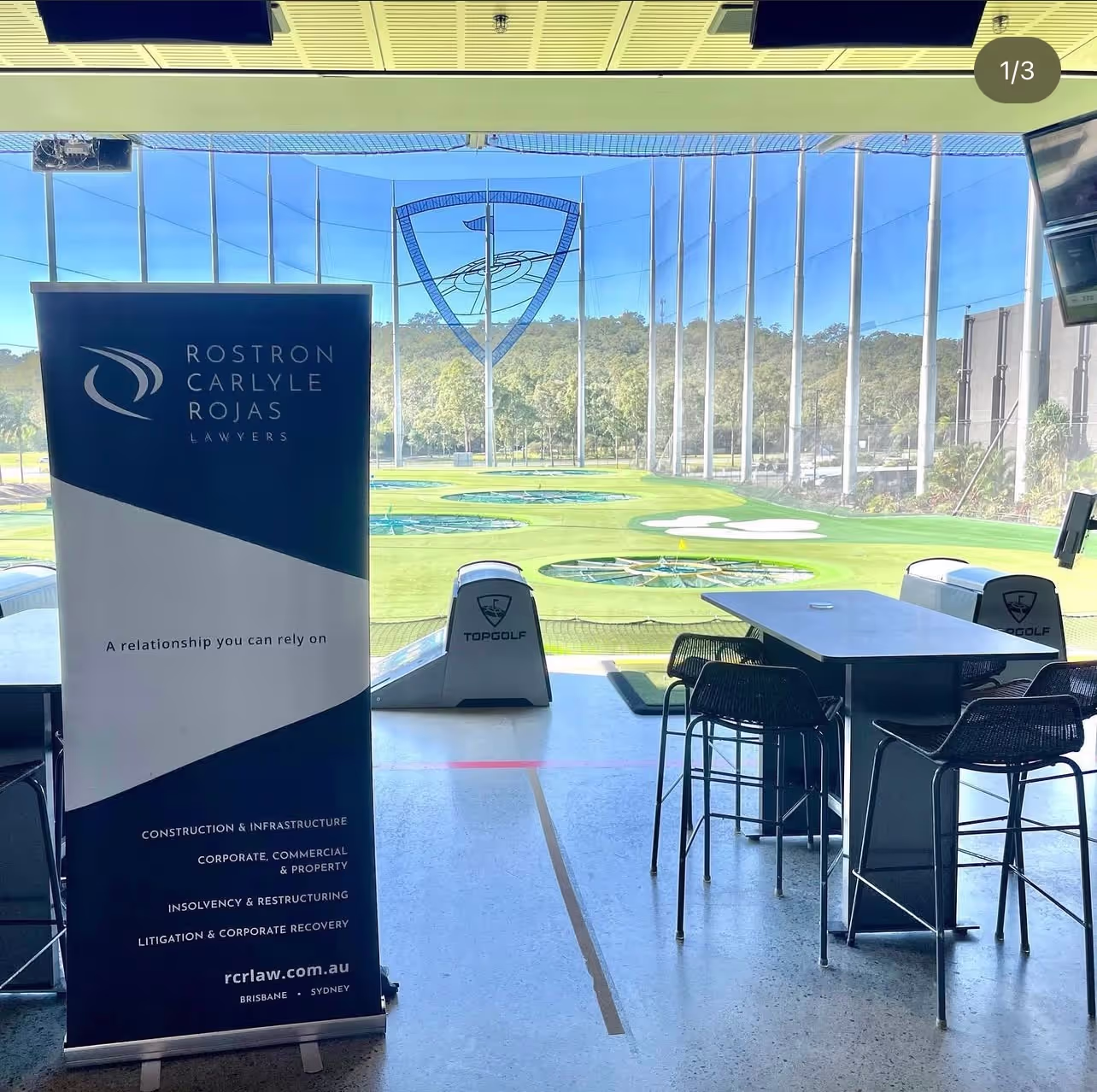 Industry gathering at Topgolf