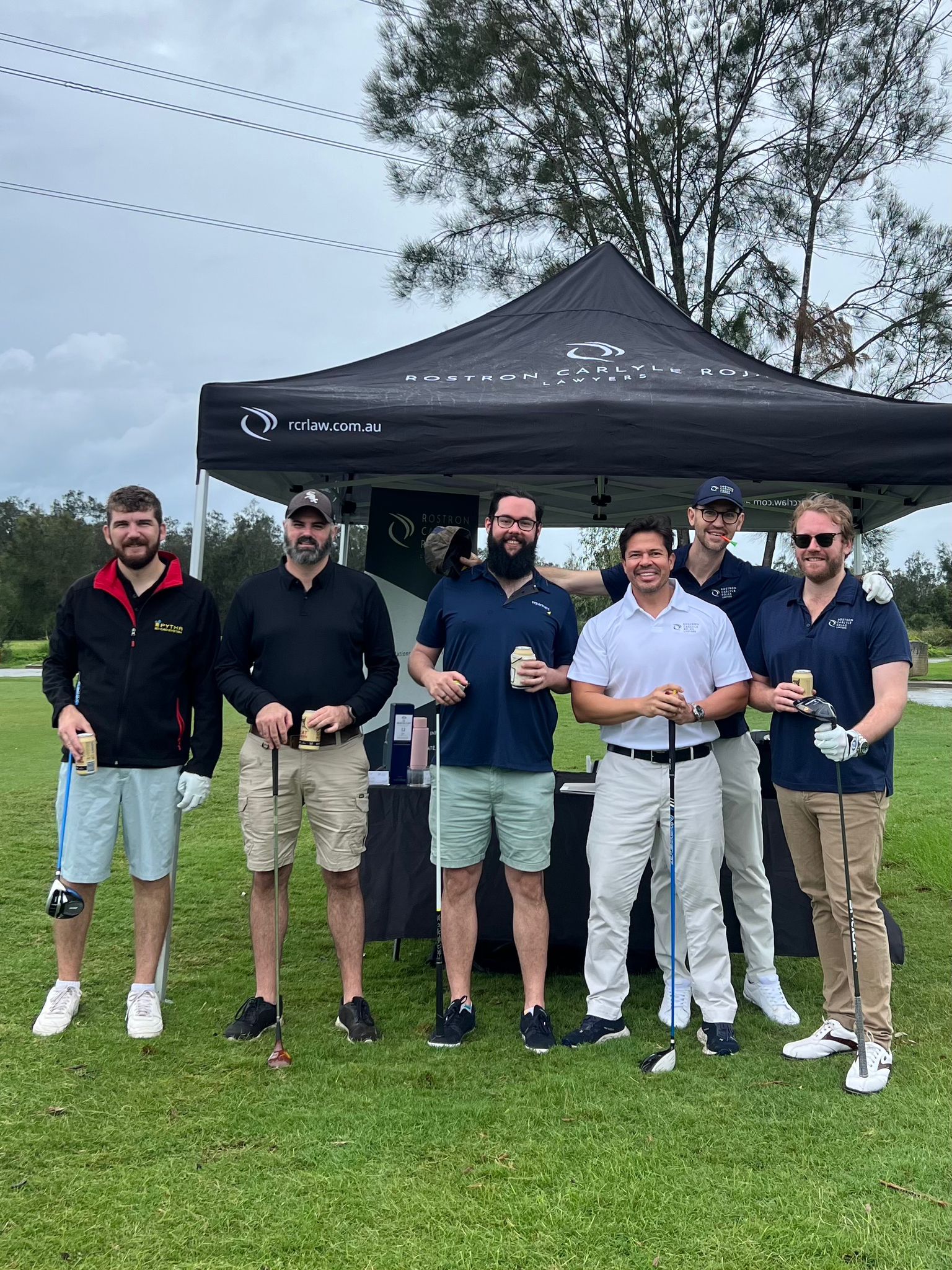 Golf day with construction industry partners